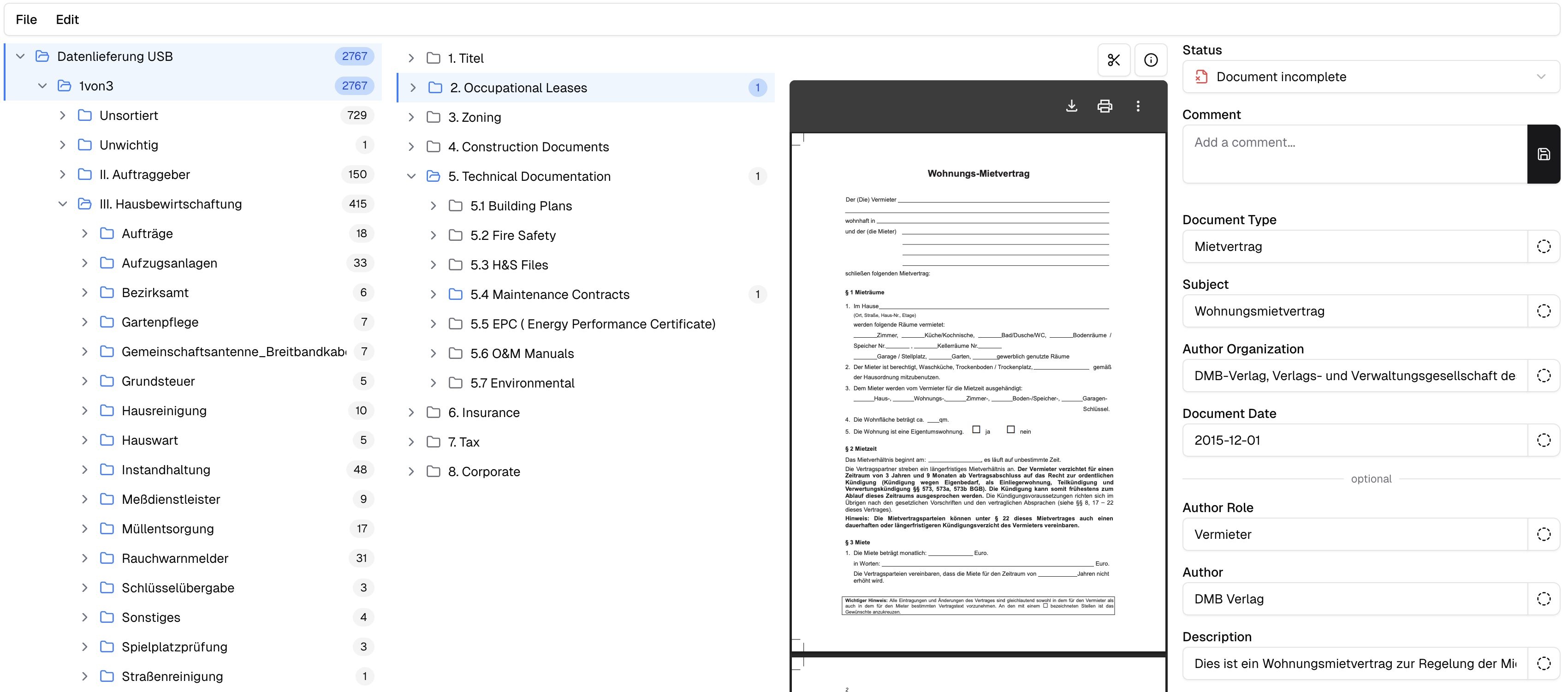 Intelligent Document Classification
